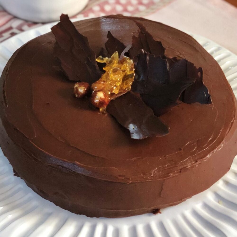 Chocolate Hazelnut Viennese Torte