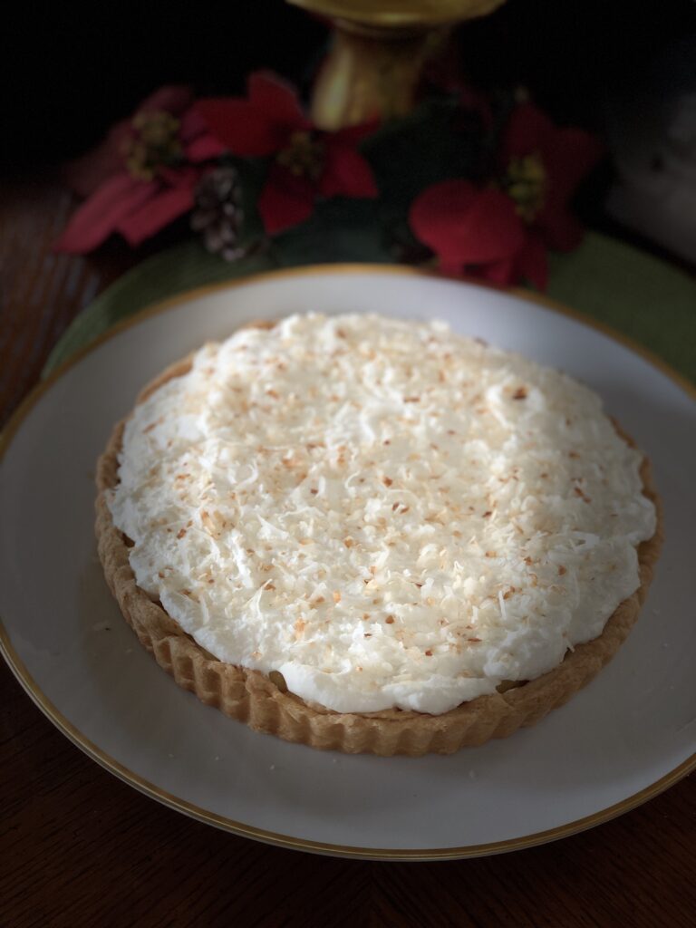 Coconut Cream Tart | Flour & Fig