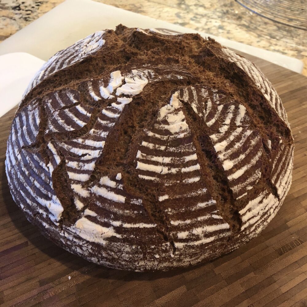 Crusty Rye Bread