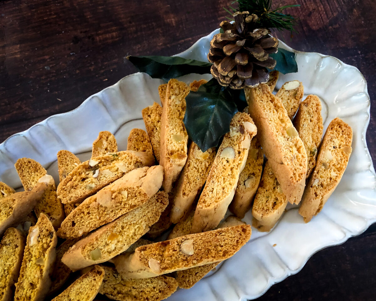 Christmas Fruit & Nut Biscotti | Flour & Fig