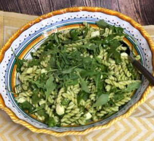 arugula pesto salad