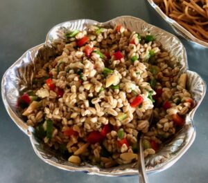 Farro salad