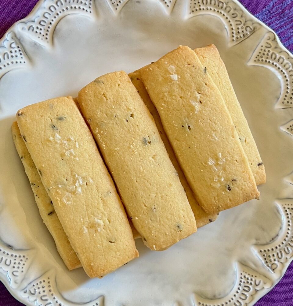 French Savory Shortbread Cookies
