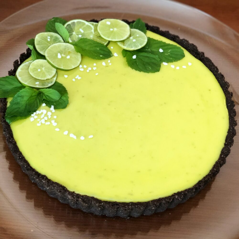 Lime & Limoncello Tart