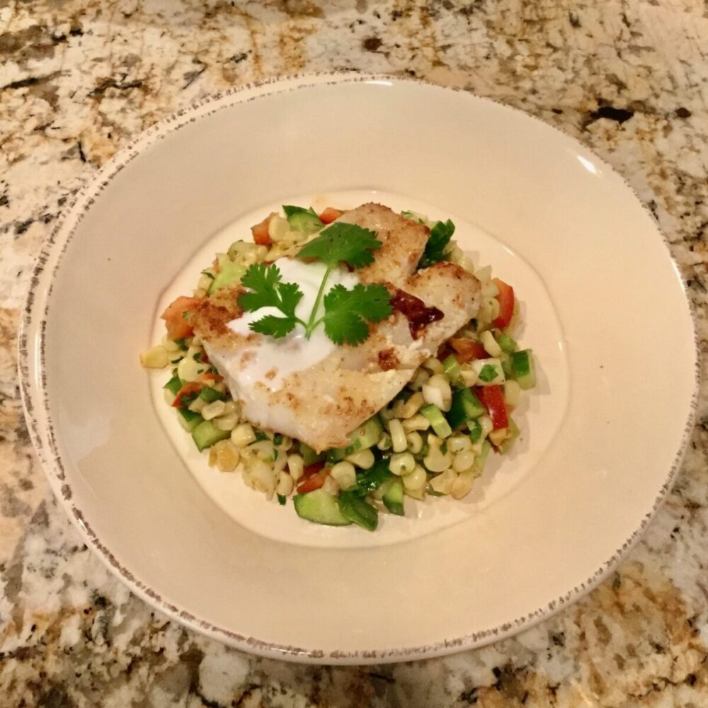 Grilled Halibut