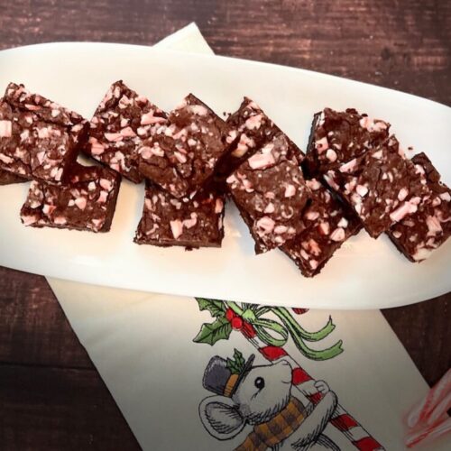 peppermint brownies 1