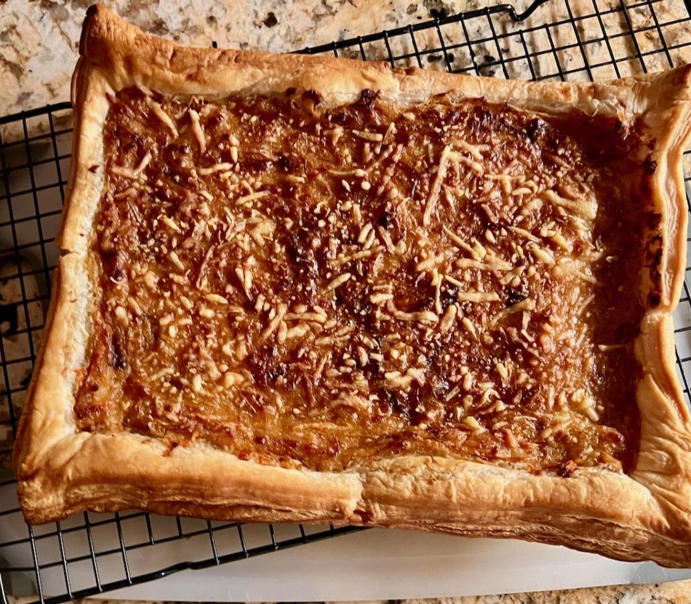 Caramelized Onion & Gruyere Tart