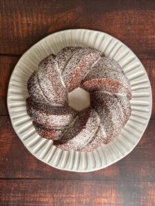 PERSIMMON BUNDT SUGAR